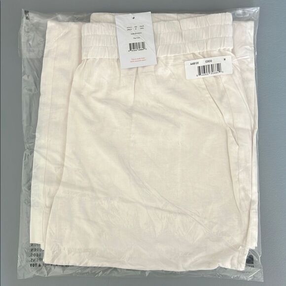 NWT Andie Swim The Madeira Pant - Linen Coco Size M - Picture 9 of 9